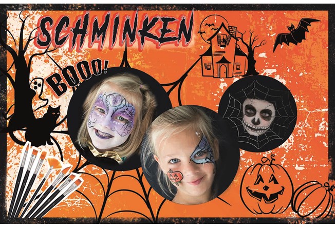 Halloween entertainment: schminken